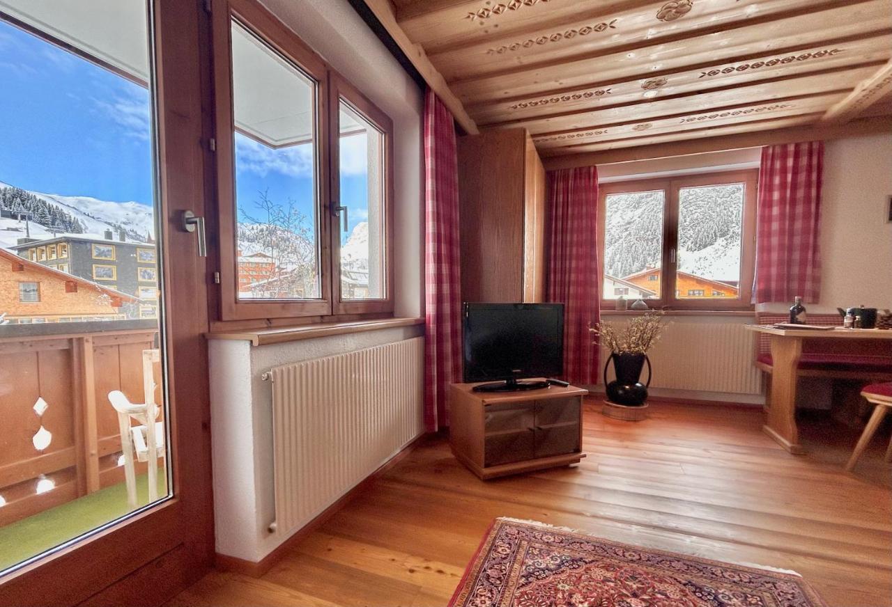 Haus Wallis By Stayfritz - Ski-In Ski-Out Zimmer 'Garni' Am Arlberg Warth  Eksteriør billede